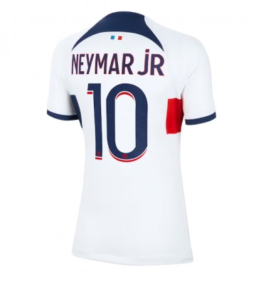 Paris Saint-Germain Neymar Jr #10 Bortedrakt Kvinner 2023-24 Kortermet